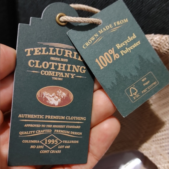 NWT Telluride premium embroidered Bear mountain Hat - Picture 2 of 3